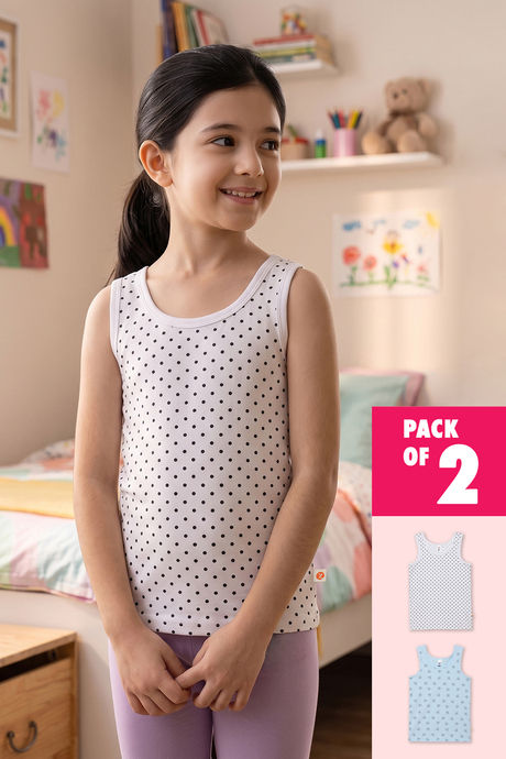 Zivame Girls Tanks (Pack of 2) - Multicolor Buy Zivame Girls Tanks (Pack of 2) - Multicolor